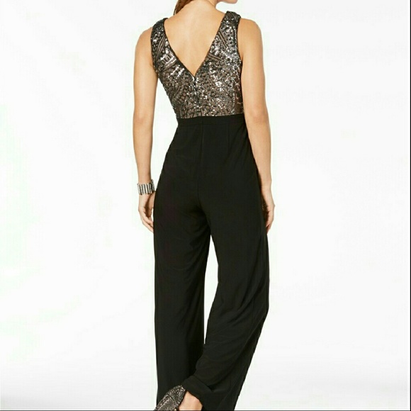 Party-ready NightWay Sequin bodice jumper NWT - Picture 3 of 8